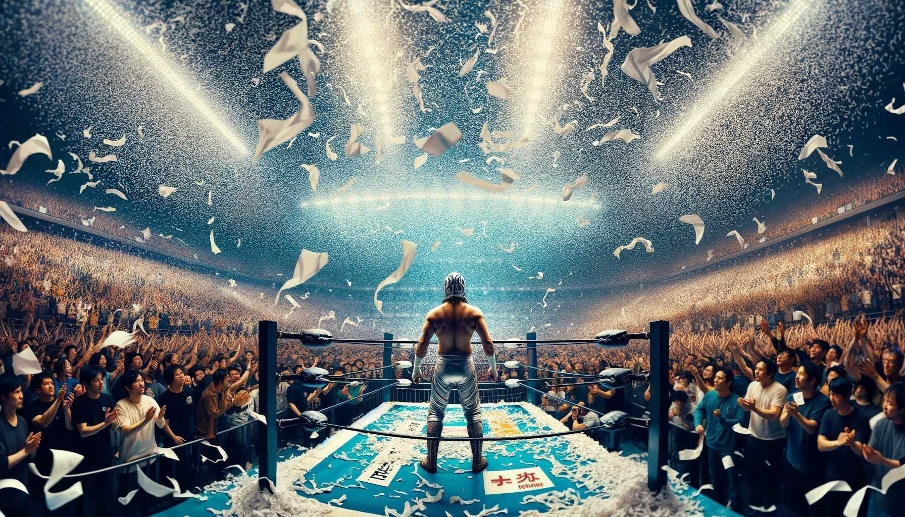 愛媛プロレス、冬のビッグマッチで歴史を塗り替える！凡人パルプが四国統一ヘビー級王座を獲得！