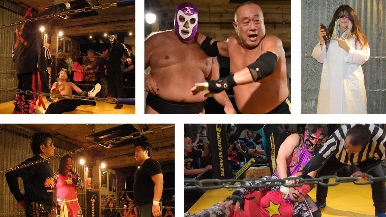 【クレイジーユニオン】9.8新宿大会は波乱の連続！冬のビッグマッチ、12.1東京・夢の島大会に向けて対戦カードの一部が明らかに！